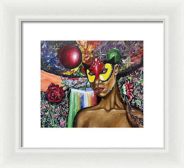 Earth Queen - Part 2 - Framed Print - PREMIUM FATURE