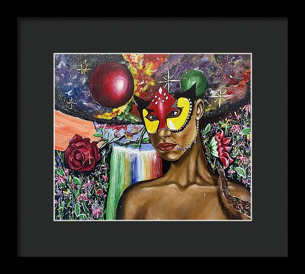 Earth Queen - Part 2 - Framed Print - PREMIUM FATURE