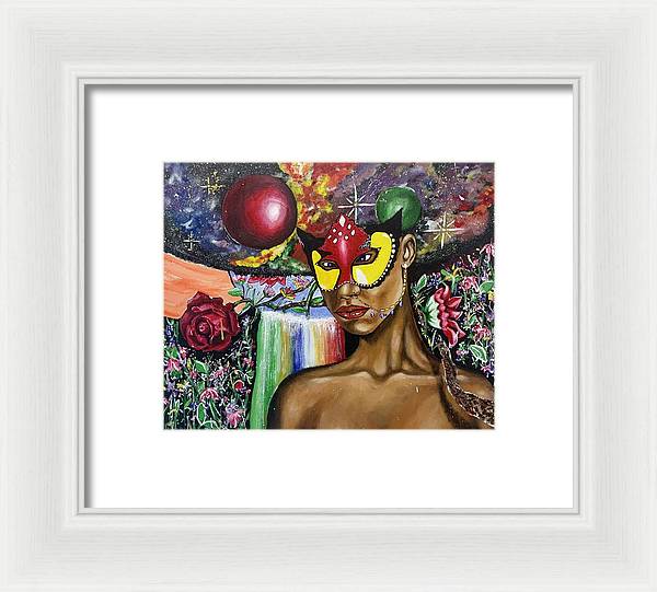 Earth Queen - Part 2 - Framed Print - PREMIUM FATURE