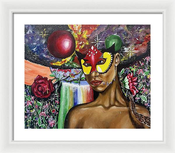 Earth Queen - Part 2 - Framed Print - PREMIUM FATURE