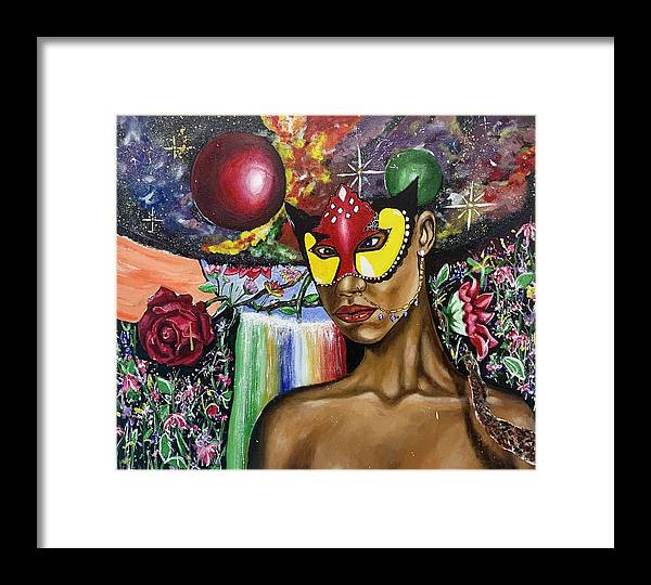 Earth Queen - Part 2 - Framed Print - PREMIUM FATURE