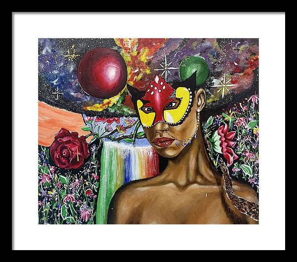 Earth Queen - Part 2 - Framed Print - PREMIUM FATURE