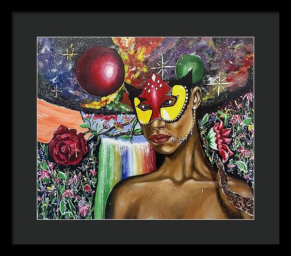 Earth Queen - Part 2 - Framed Print - PREMIUM FATURE