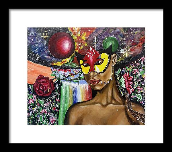 Earth Queen - Part 2 - Framed Print - PREMIUM FATURE