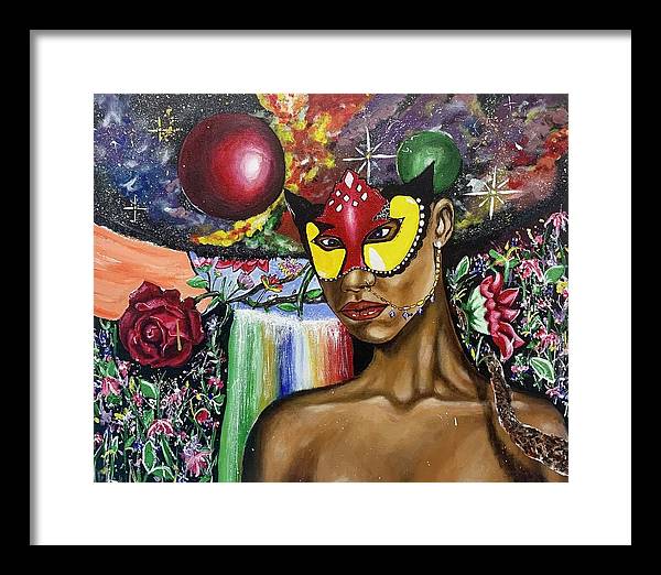 Earth Queen - Part 2 - Framed Print - PREMIUM FATURE