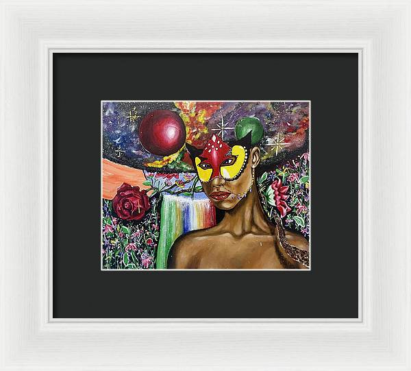 Earth Queen - Part 2 - Framed Print - PREMIUM FATURE