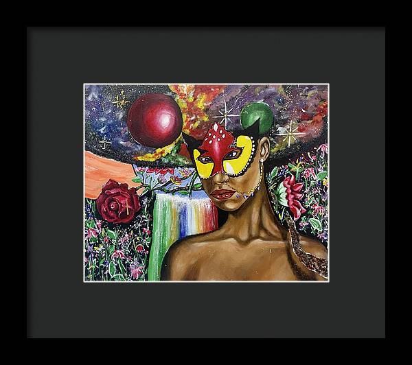 Earth Queen - Part 2 - Framed Print - PREMIUM FATURE