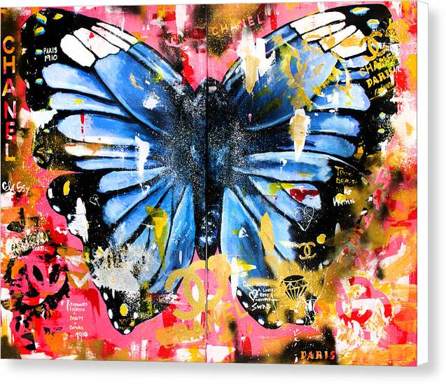 Fly Chanel - Canvas Print - PREMIUM FATURE