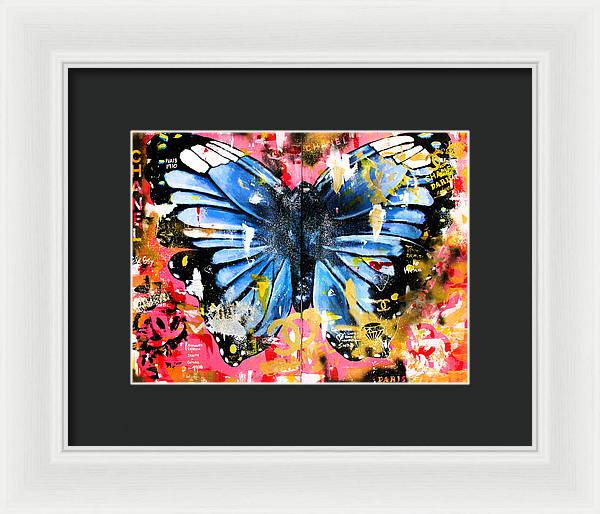 Fly Chanel - Framed Poster - PREMIUM FATURE