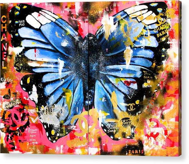 Fly Chanel - Acrylic Print - PREMIUM FATURE