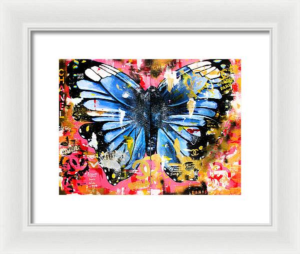 Fly Chanel - Framed Poster - PREMIUM FATURE