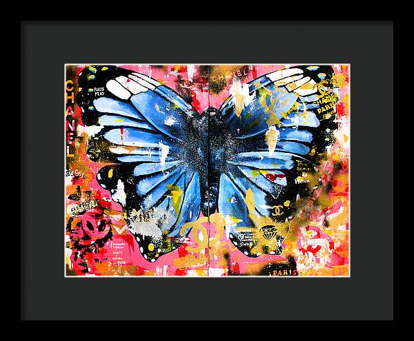 Fly Chanel - Framed Poster - PREMIUM FATURE