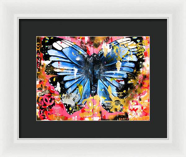 Fly Chanel - Framed Poster - PREMIUM FATURE