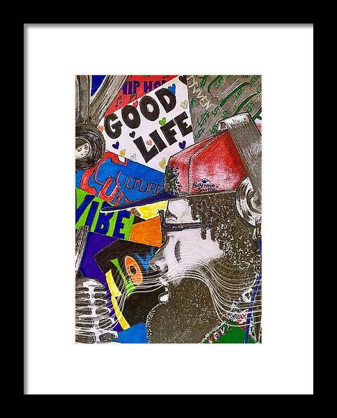 Good Life Music and Culture - Framed Print - PREMIUM FATURE