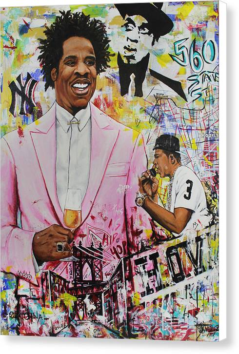 Mauve Up The Ranks n- HOV - Canvas Print - PREMIUM FATURE