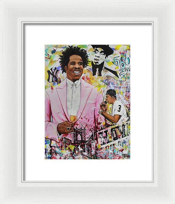 Mauve Up The Ranks n- HOV - Framed Print - PREMIUM FATURE