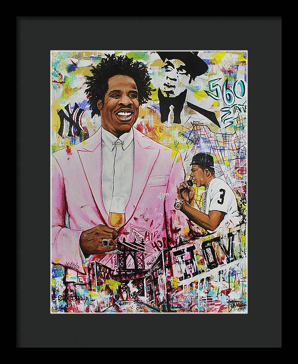 Mauve Up The Ranks n- HOV - Framed Print - PREMIUM FATURE