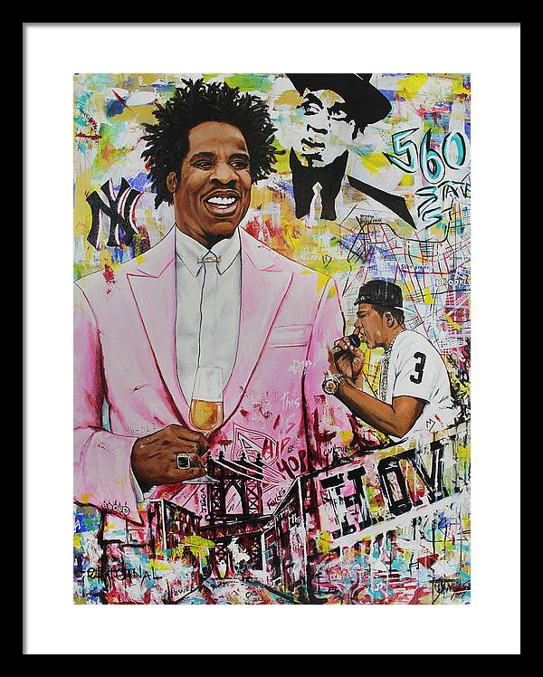 Mauve Up The Ranks n- HOV - Framed Print - PREMIUM FATURE