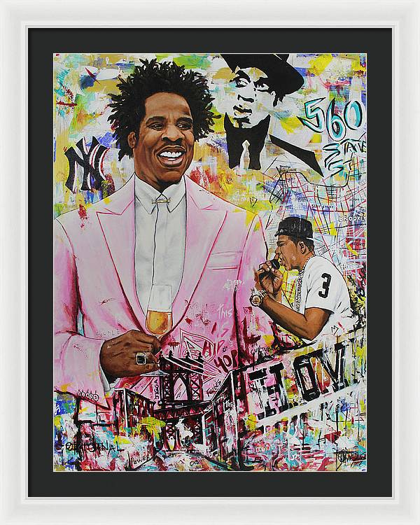 Mauve Up The Ranks n- HOV - Framed Print - PREMIUM FATURE