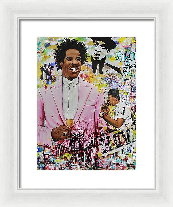 Mauve Up The Ranks n- HOV - Framed Print - PREMIUM FATURE