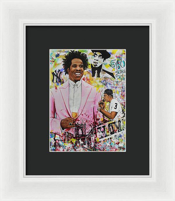 Mauve Up The Ranks n- HOV - Framed Print - PREMIUM FATURE