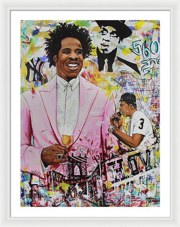 Mauve Up The Ranks n- HOV - Framed Print - PREMIUM FATURE
