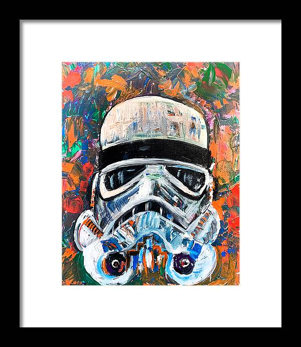 Splash Trooper - Framed Print - PREMIUM FATURE