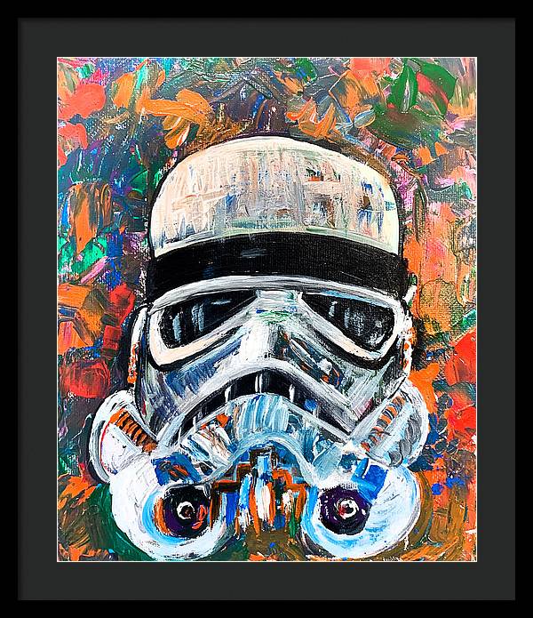 Splash Trooper - Framed Print - PREMIUM FATURE