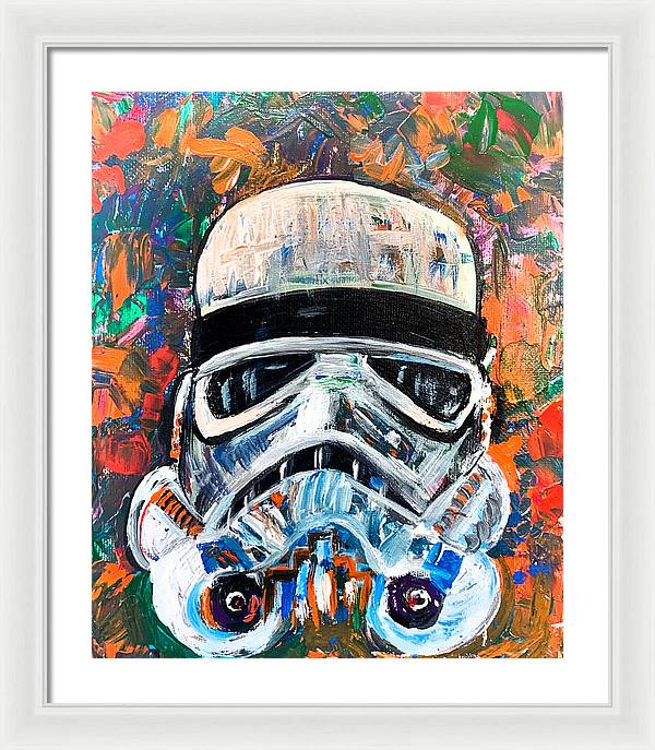 Splash Trooper - Framed Print - PREMIUM FATURE