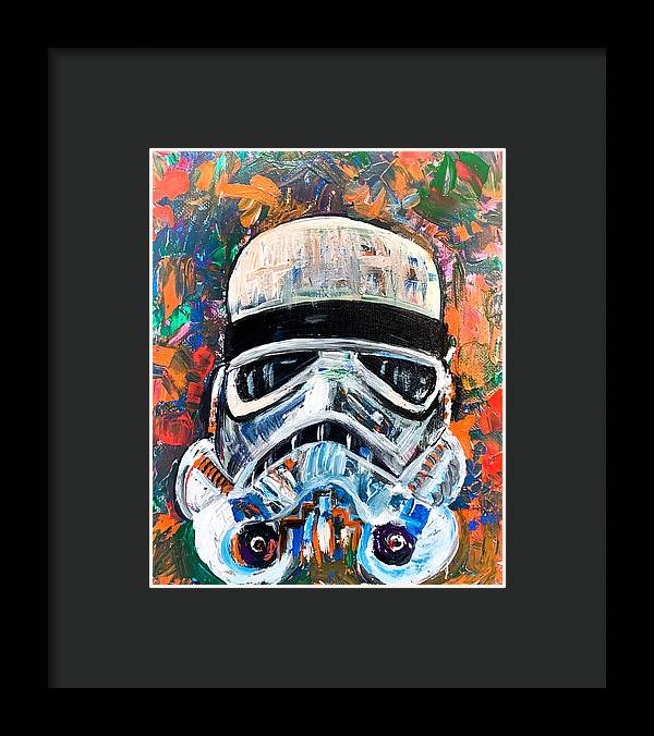 Splash Trooper - Framed Print - PREMIUM FATURE