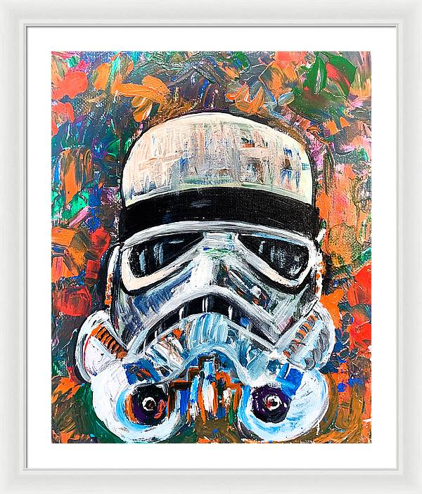 Splash Trooper - Framed Print - PREMIUM FATURE