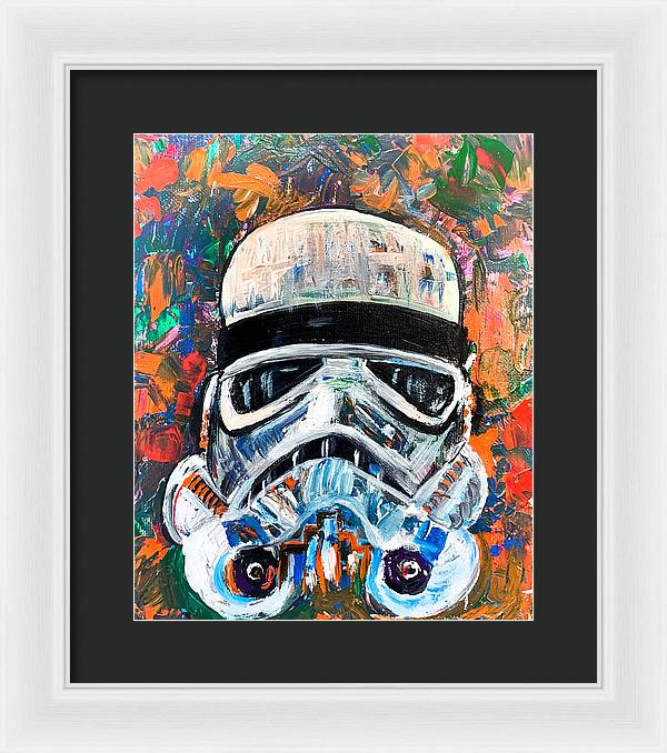 Splash Trooper - Framed Print - PREMIUM FATURE