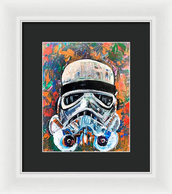 Splash Trooper - Framed Print - PREMIUM FATURE