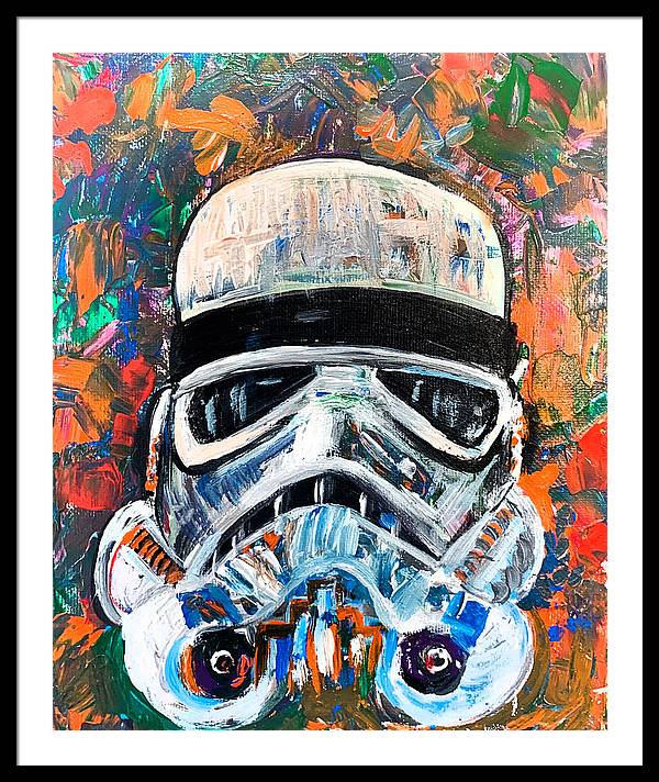 Splash Trooper - Framed Print - PREMIUM FATURE