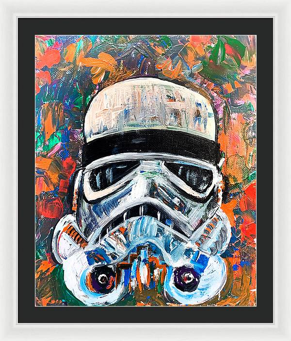 Splash Trooper - Framed Print - PREMIUM FATURE