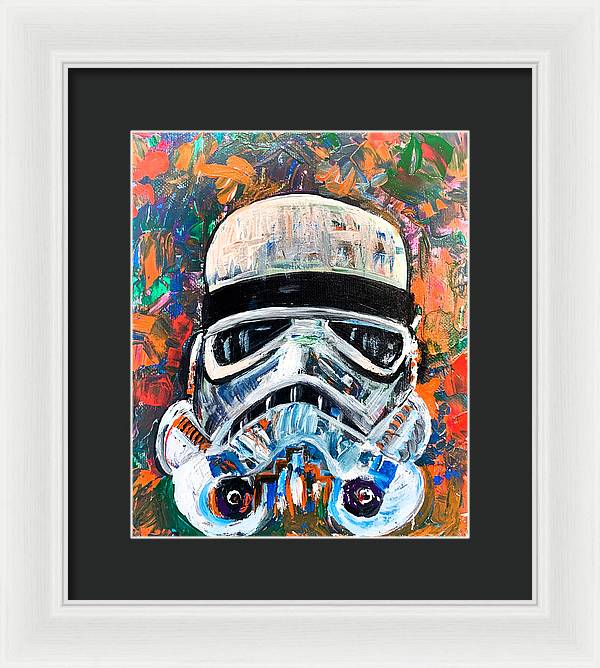 Splash Trooper - Framed Print - PREMIUM FATURE