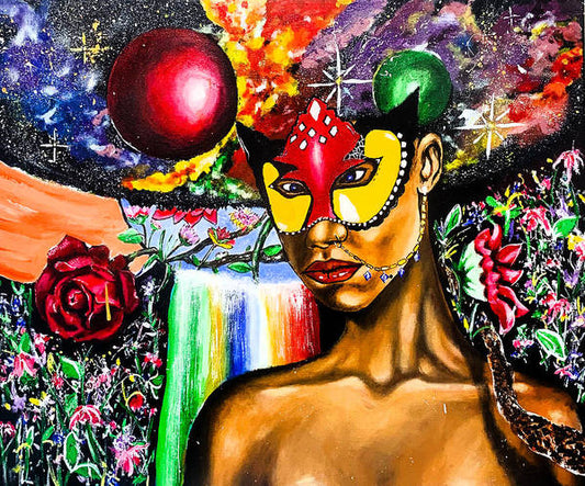 Earth Queen - Part 2 -Unframed Art Print - PREMIUM FATURE