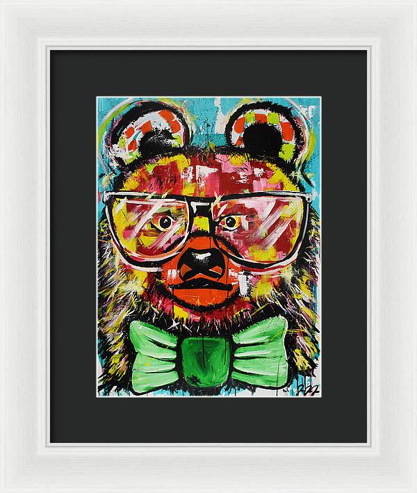 Bearly Trip' - Framed Poster - PREMIUM FATURE