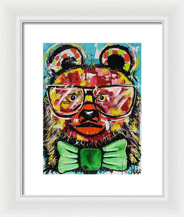 Bearly Trip' - Framed Poster - PREMIUM FATURE