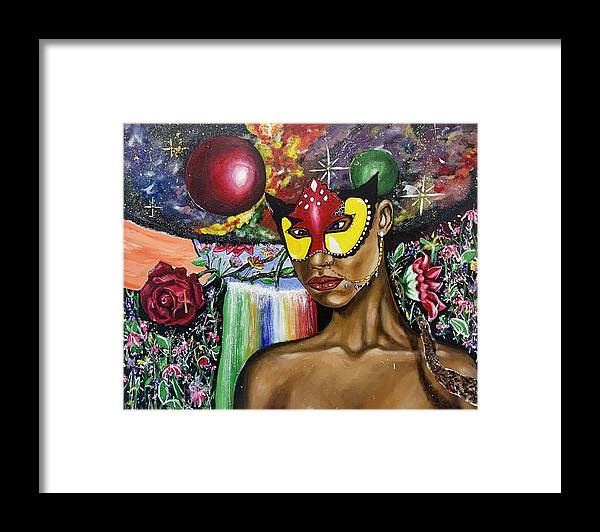 Earth Queen - Part 2 - Framed Print - PREMIUM FATURE