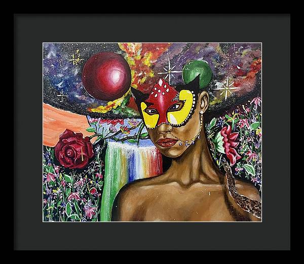 Earth Queen - Part 2 - Framed Print - PREMIUM FATURE