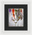 Fierce Eyed Abstract Tiger  - Framed Print - PREMIUM FATURE