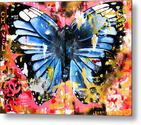 Fly Chanel - Metal Print - PREMIUM FATURE
