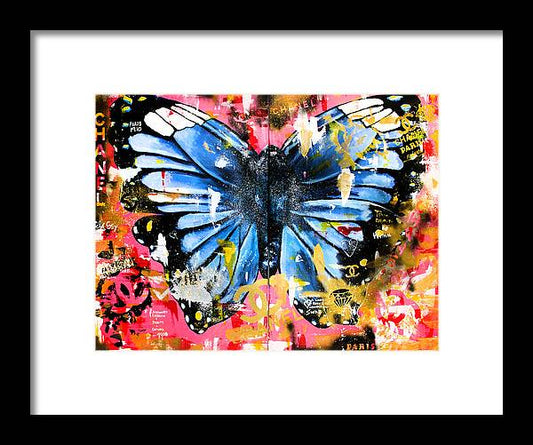 Fly Chanel - Framed Poster - PREMIUM FATURE