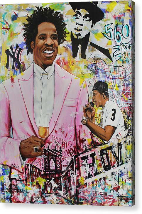 Mauve Up The Ranks n- HOV - Acrylic Print - PREMIUM FATURE