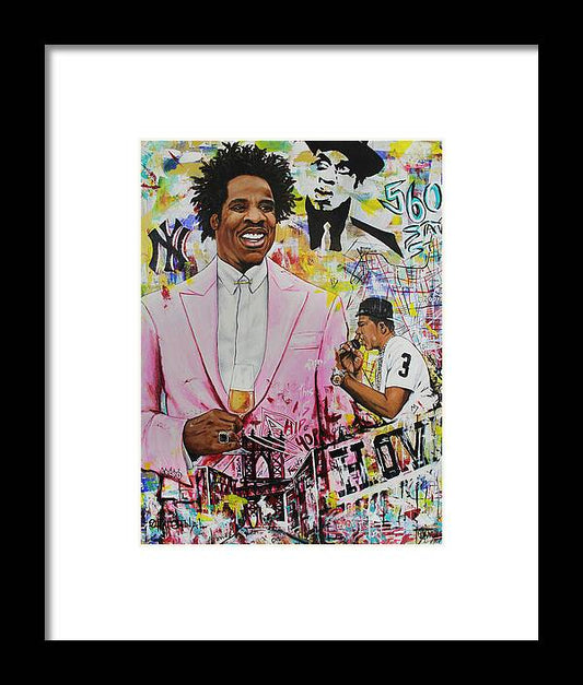 Mauve Up The Ranks n- HOV - Framed Print - PREMIUM FATURE