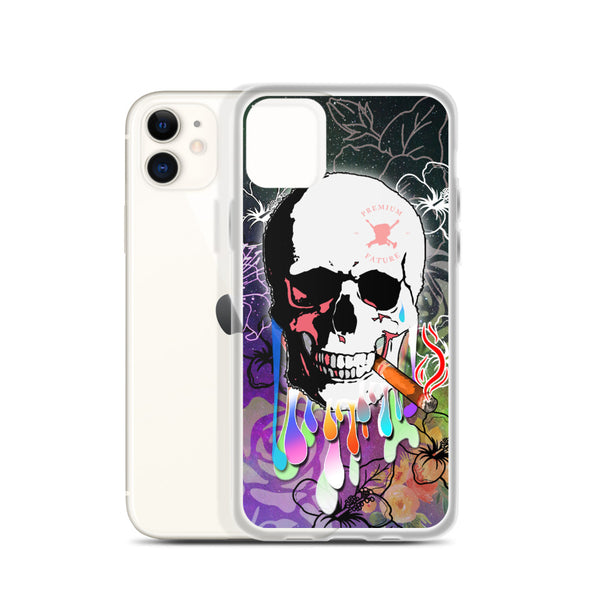 Flower Skull Part 2 iPhone Case - PREMIUM FATURE