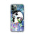 Abstract Skull Flower iPhone Case - PREMIUM FATURE