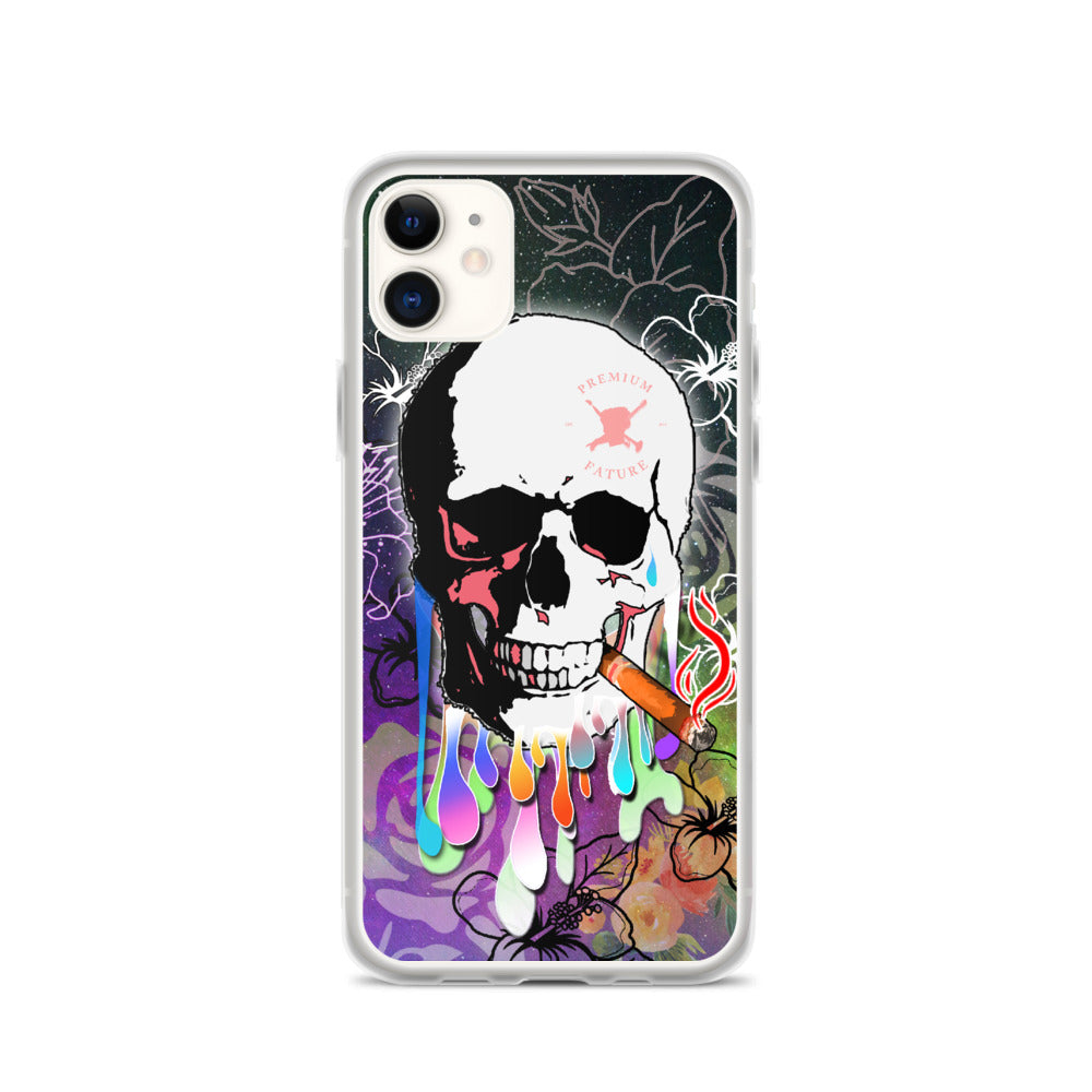 Flower Skull Part 2 iPhone Case - PREMIUM FATURE