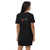 "David Fature" Rose Script Cotton t-shirt dress - PREMIUM FATURE